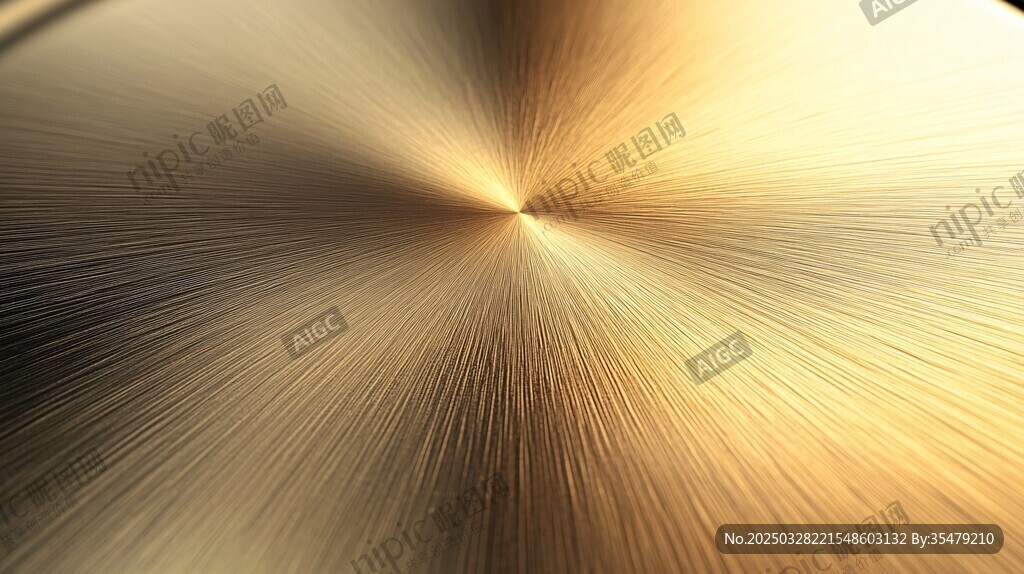 金色拉絲金屬質感背景圖