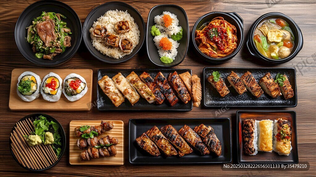 多樣日式美食盛宴