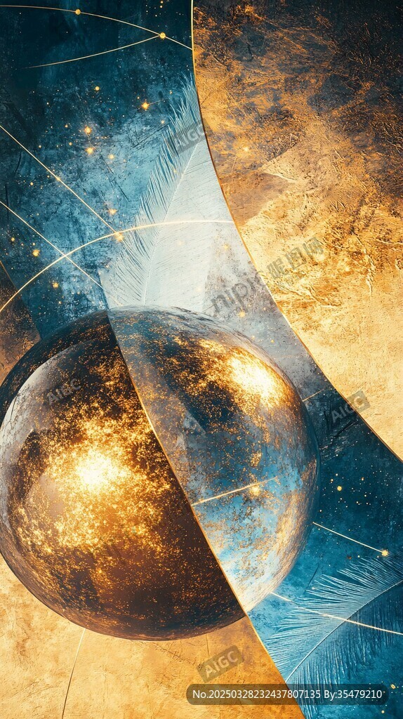 夢幻宇宙星球藝術圖景