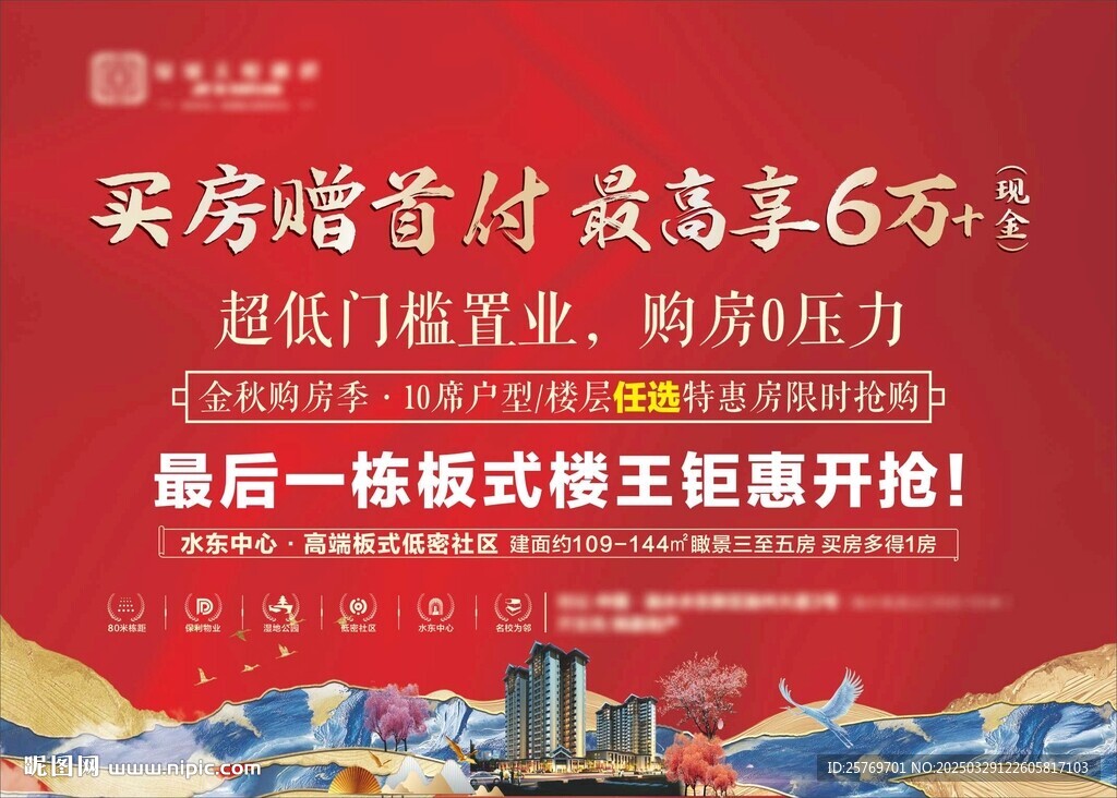 房地產(chǎn)促銷展板