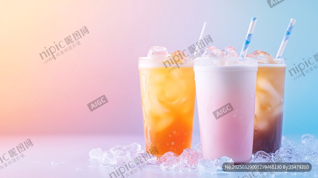 多彩冰爽茶飲 清涼一夏