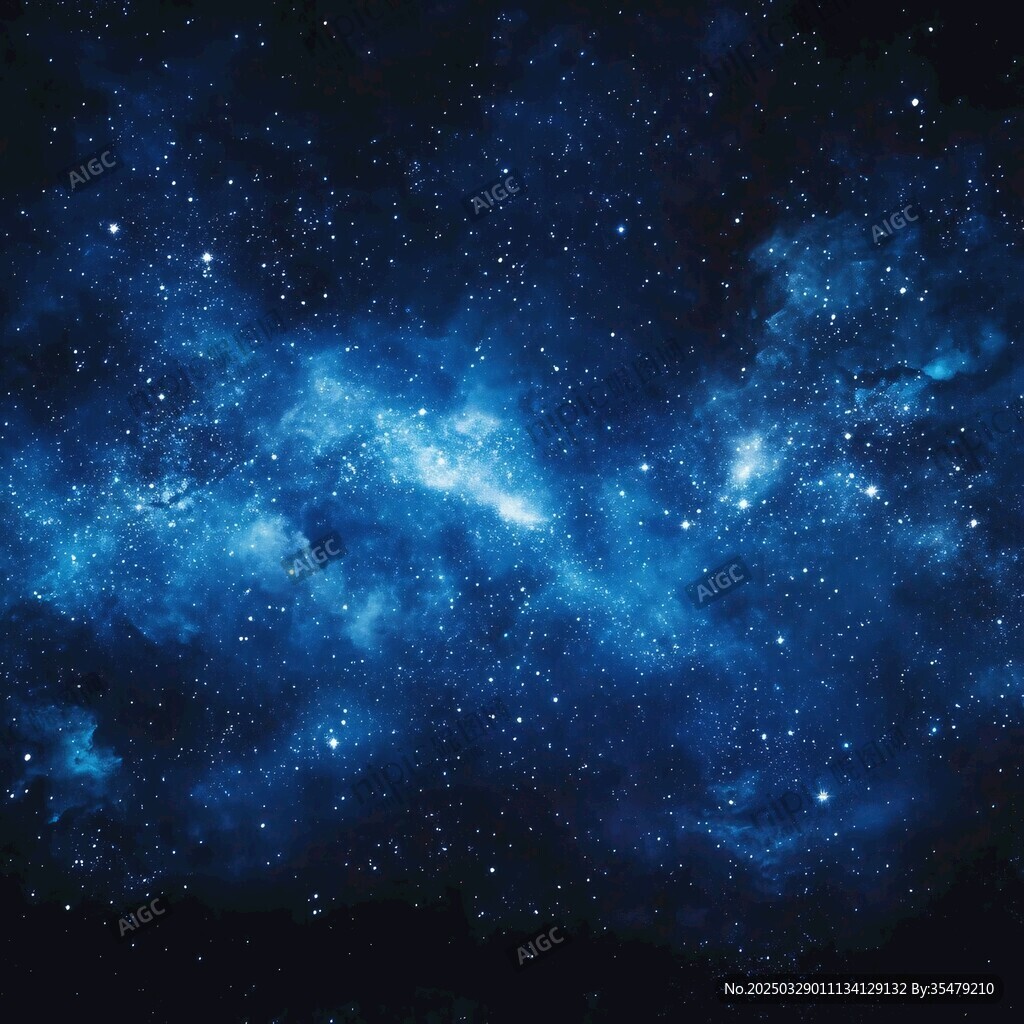夢幻深邃的浩瀚星空