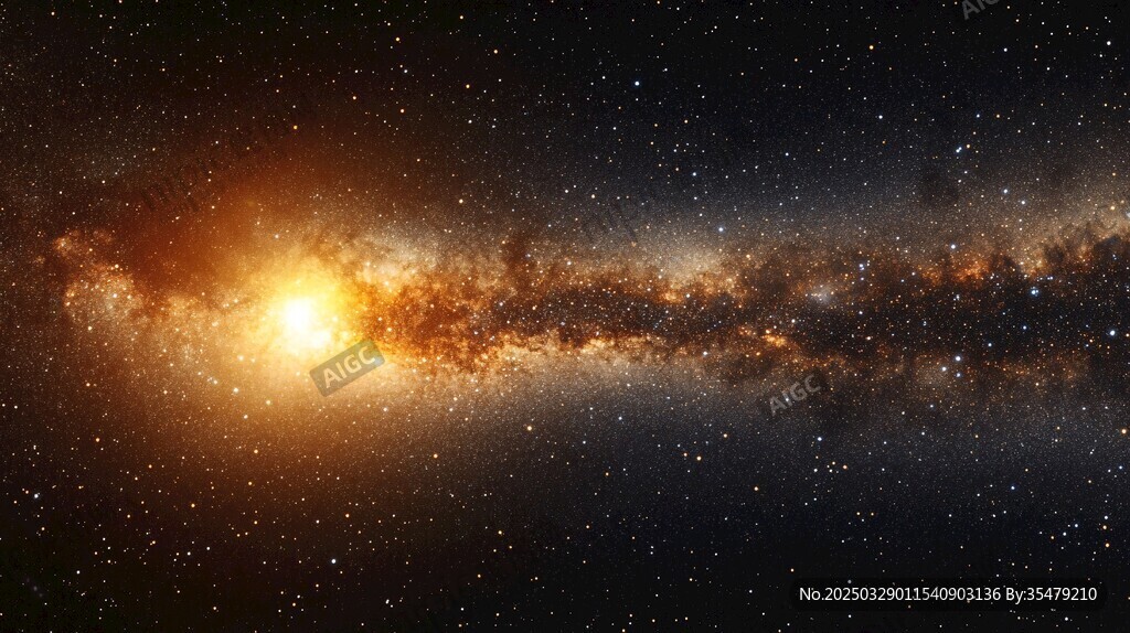 璀璨星系宇宙壯麗景象