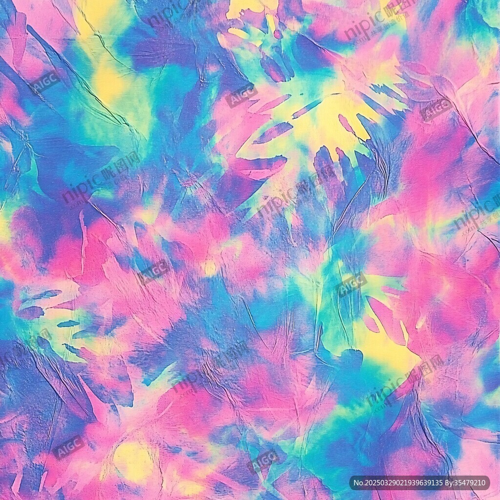 夢幻多彩抽象紋理圖案