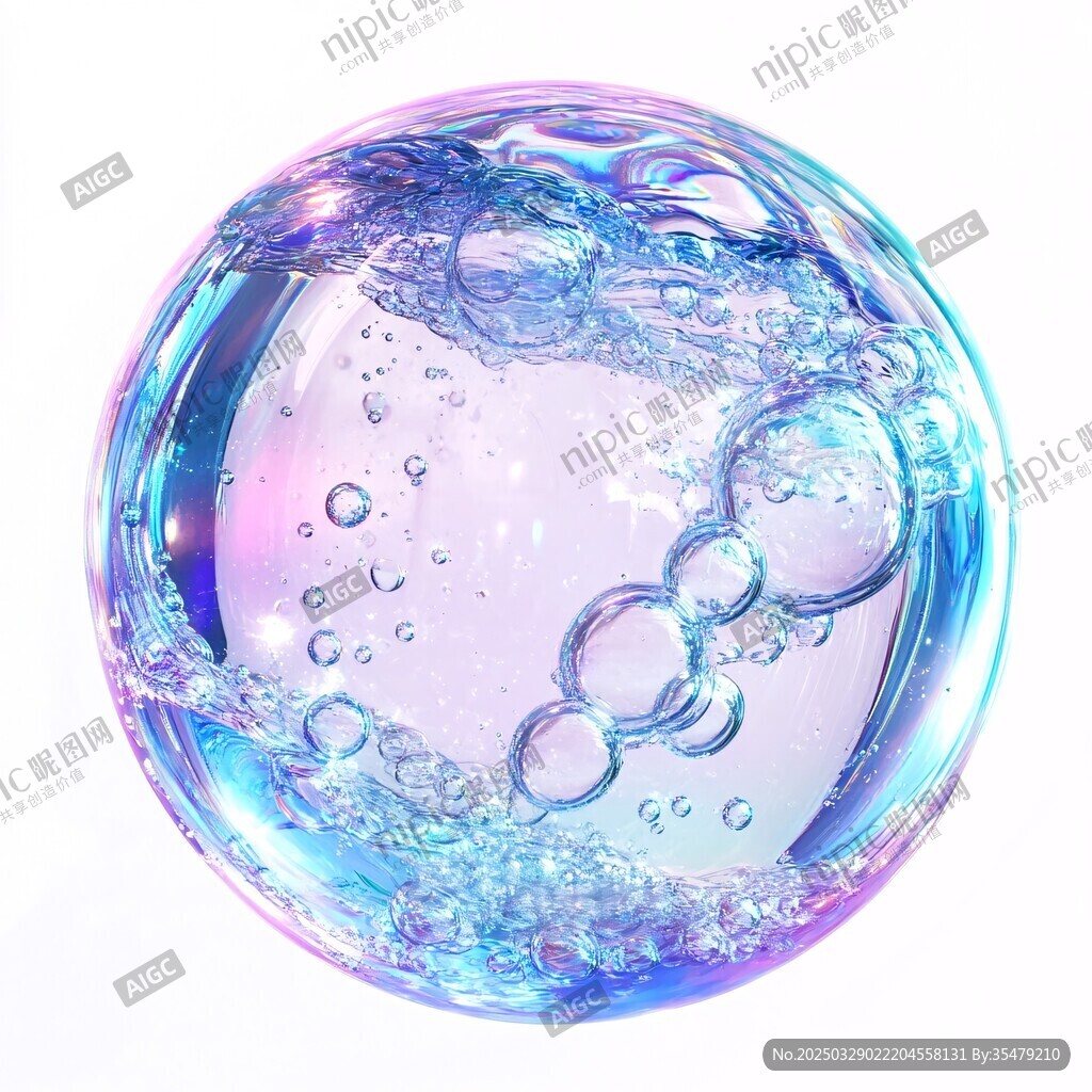 夢幻炫彩氣泡球