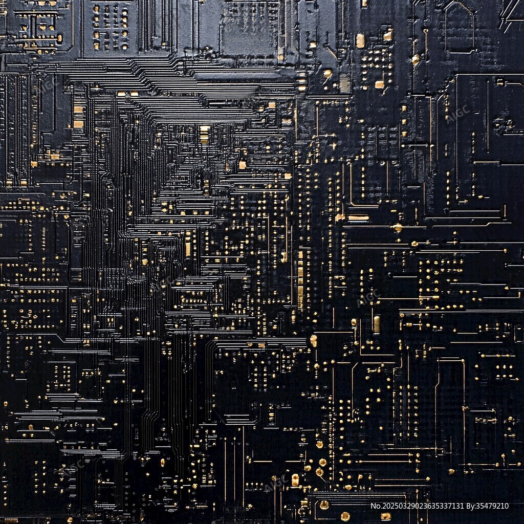 科技感十足的電路板紋理