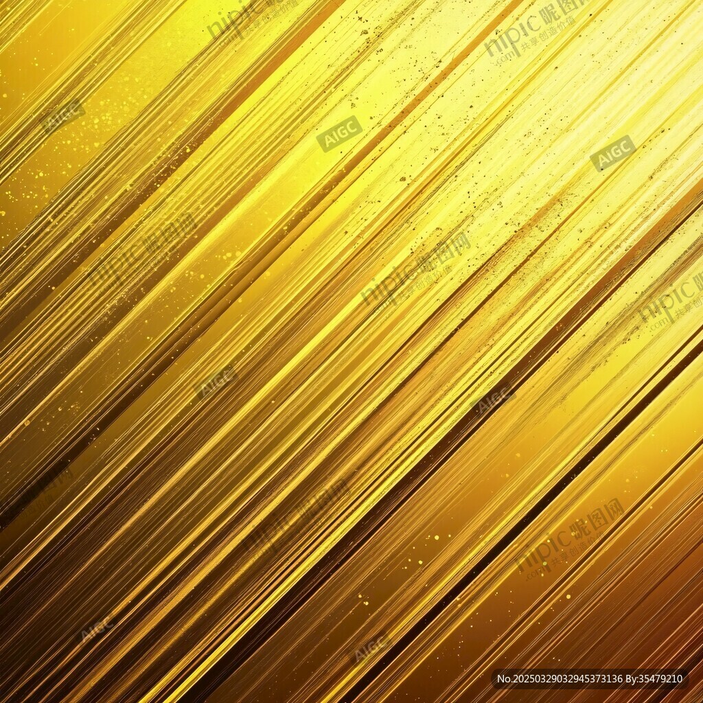 金色斜紋質(zhì)感金屬背景圖