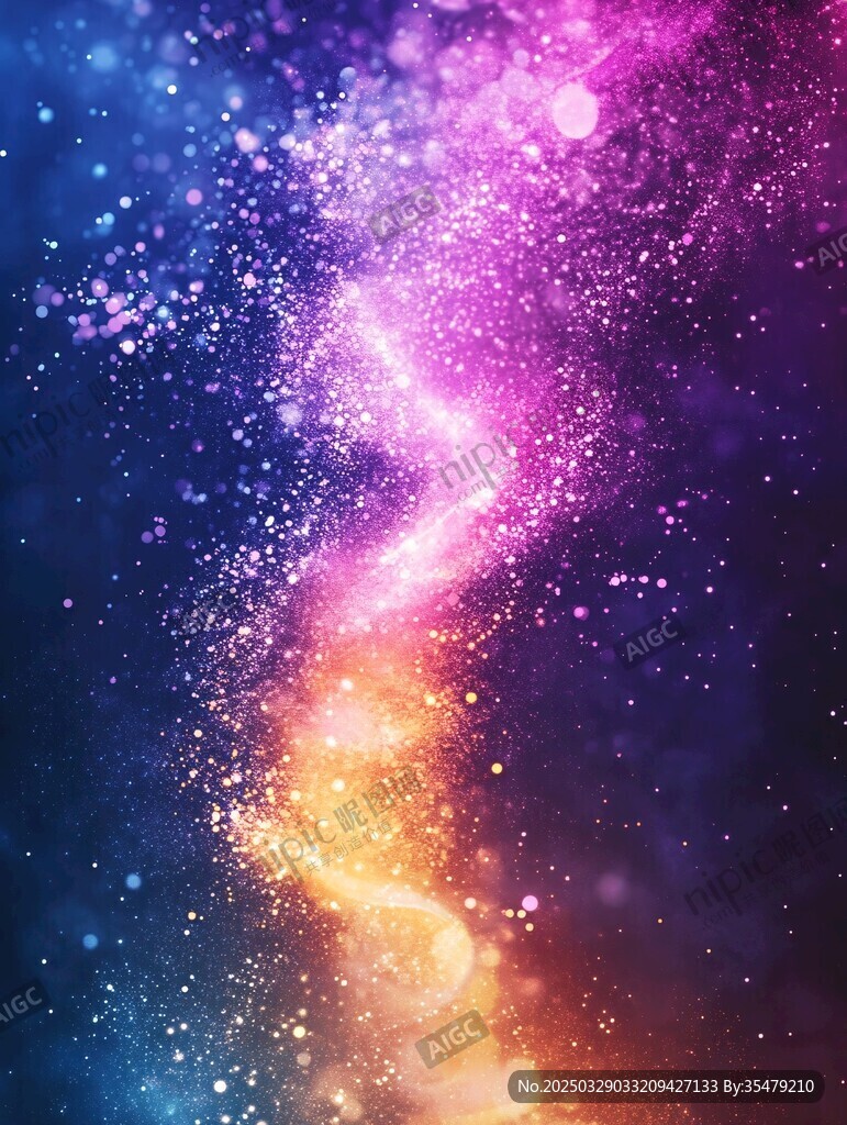 夢(mèng)幻絢爛的宇宙星云景觀