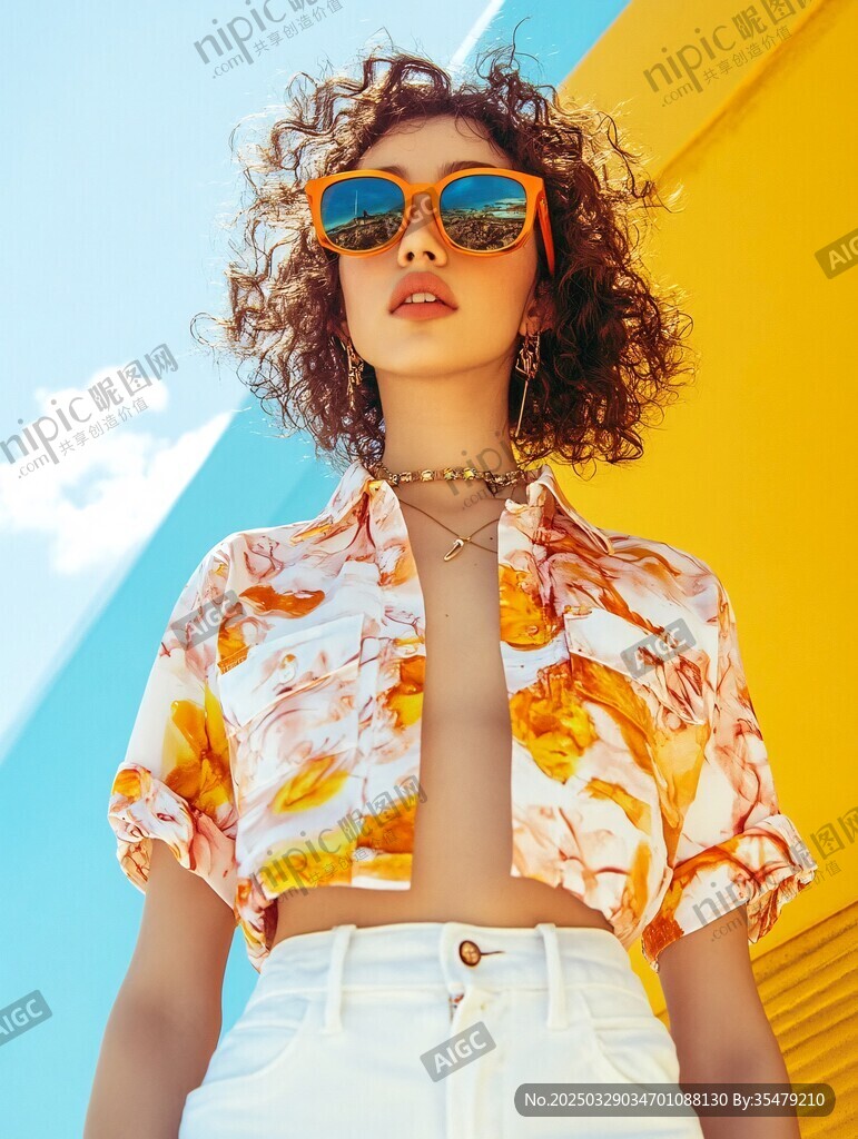 時(shí)尚潮女夏日個(gè)性穿搭