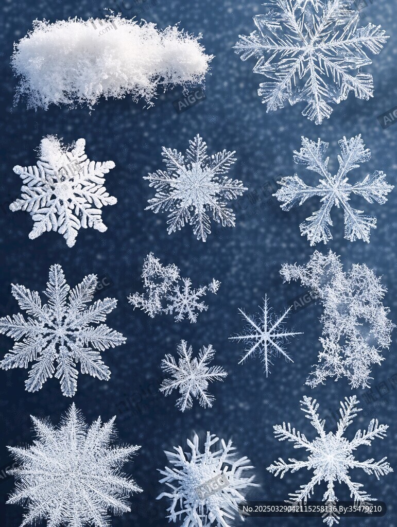 夢幻雪花集合