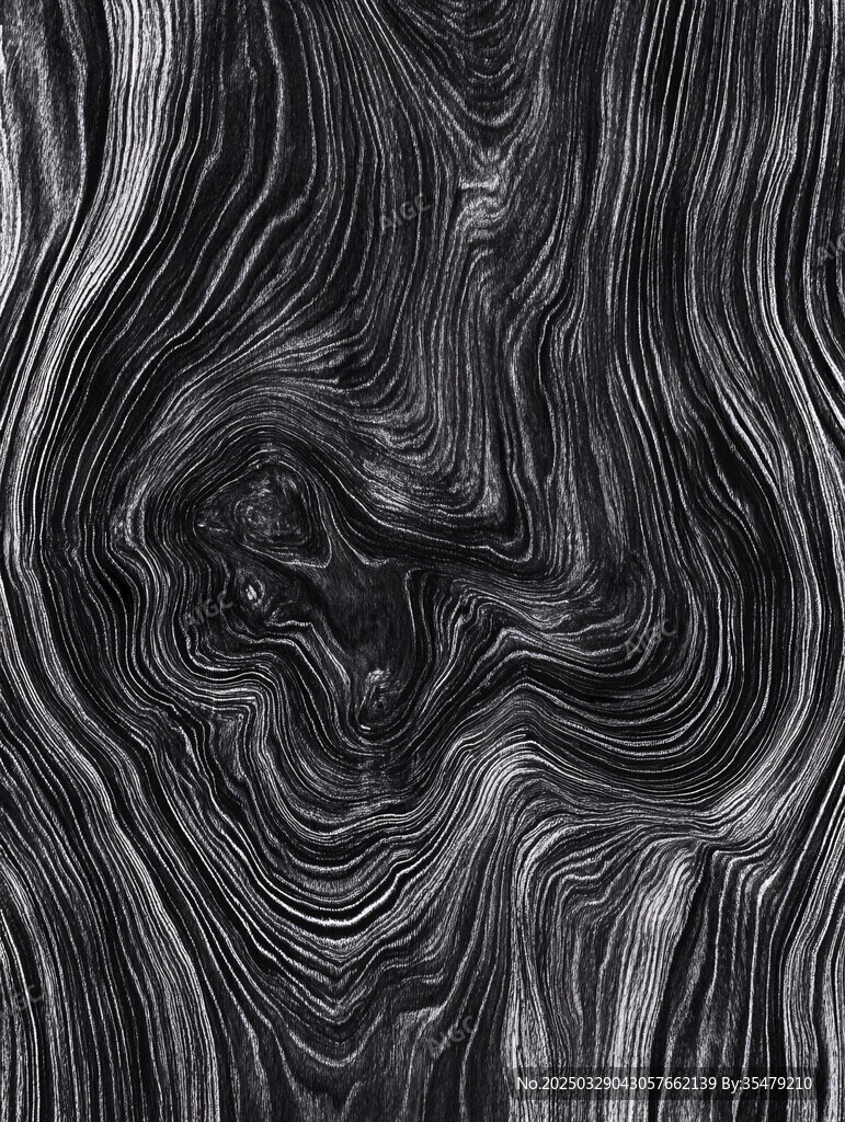 黑白木紋紋理抽象背景圖