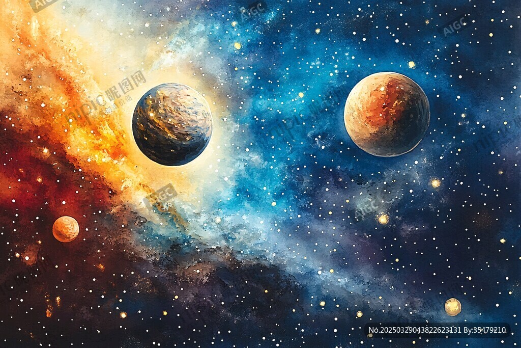 夢幻宇宙中的行星奇景
