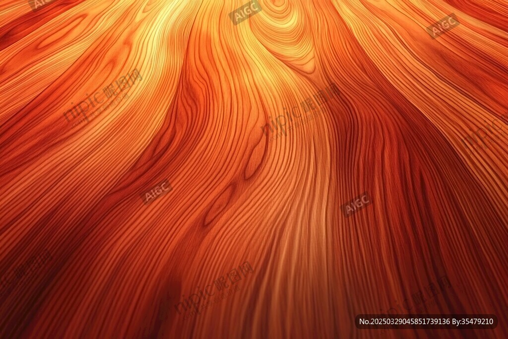 流動橙紅色抽象紋理背景