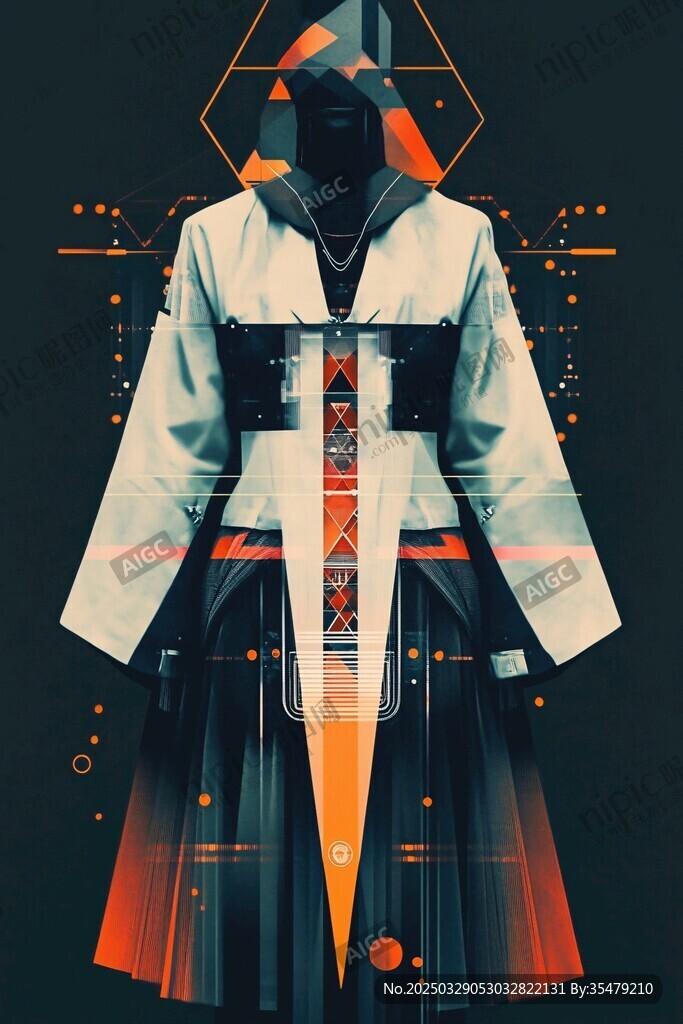 未來感科技風(fēng)服飾設(shè)計
