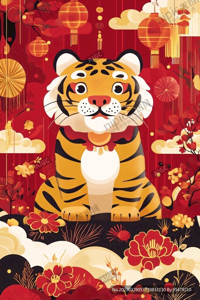 萌虎賀歲 喜慶中國年