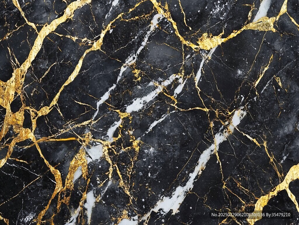黑金大理石紋理圖案