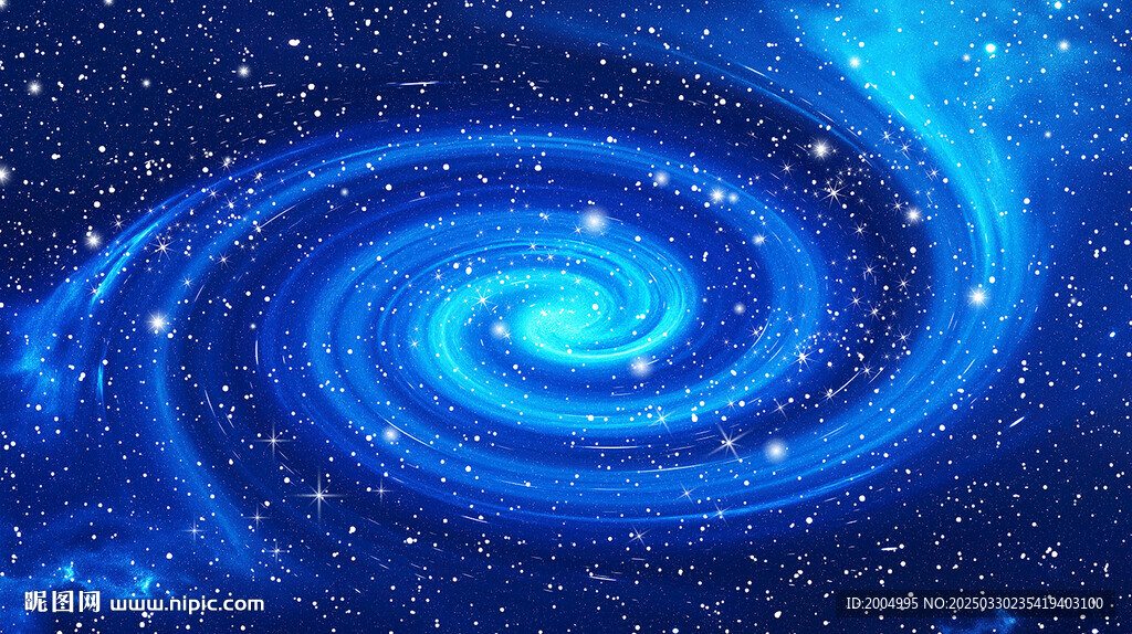 藍(lán)色星空背景墻