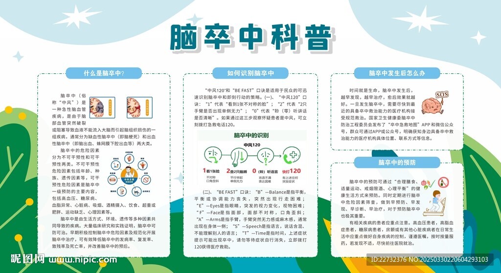 預(yù)防防治腦卒中