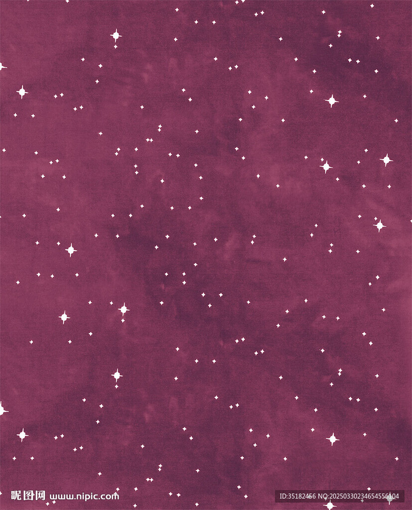 扎染紅底星星