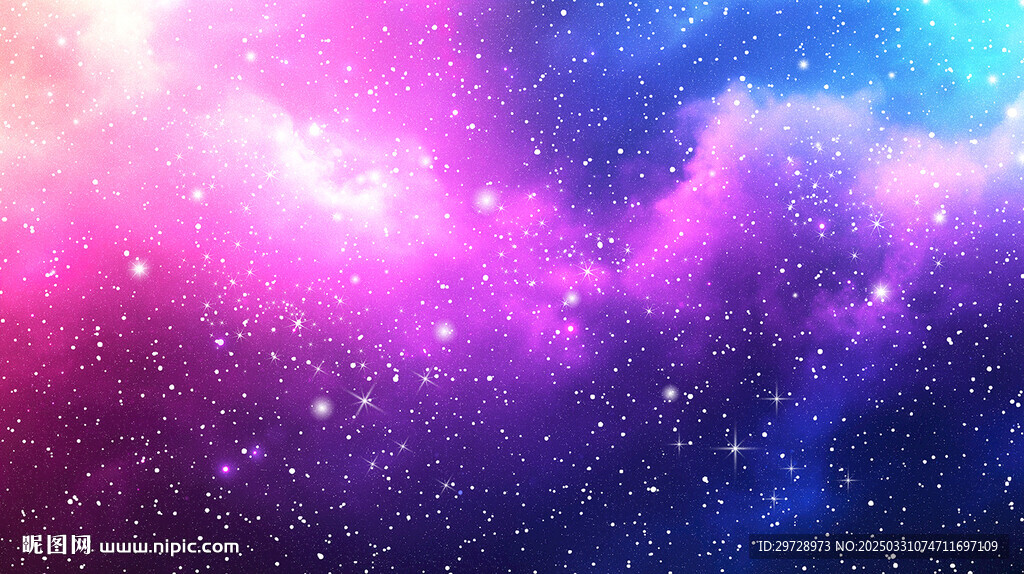 唯美星空星云