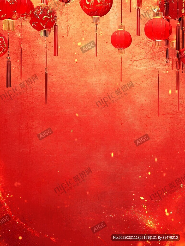 喜慶紅燈籠營造紅火氛圍