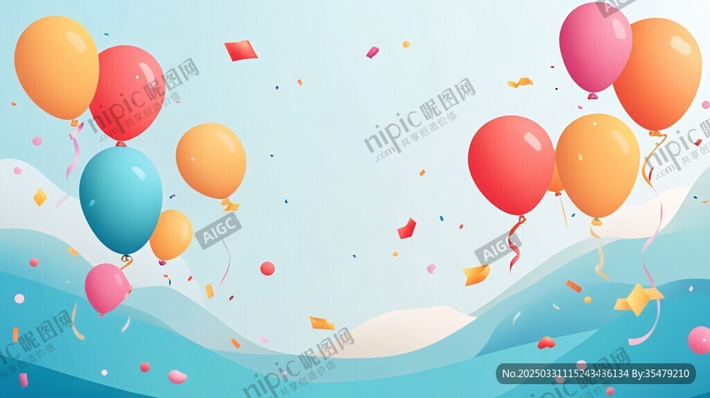 繽紛氣球營(yíng)造歡樂(lè)氛圍