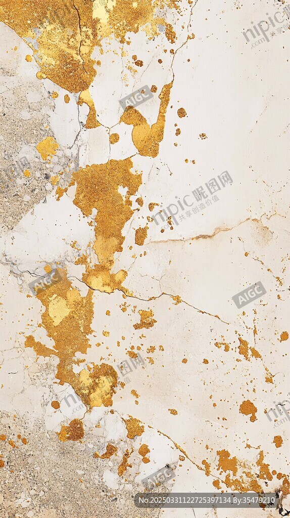 金斑大理石紋理藝術(shù)背景