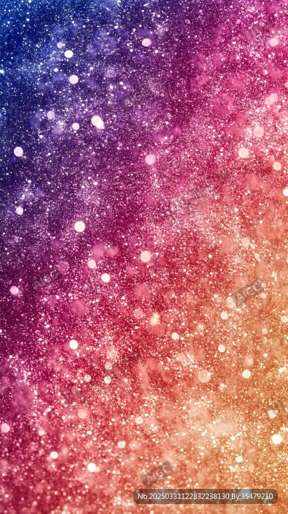 夢幻漸變星空背景圖