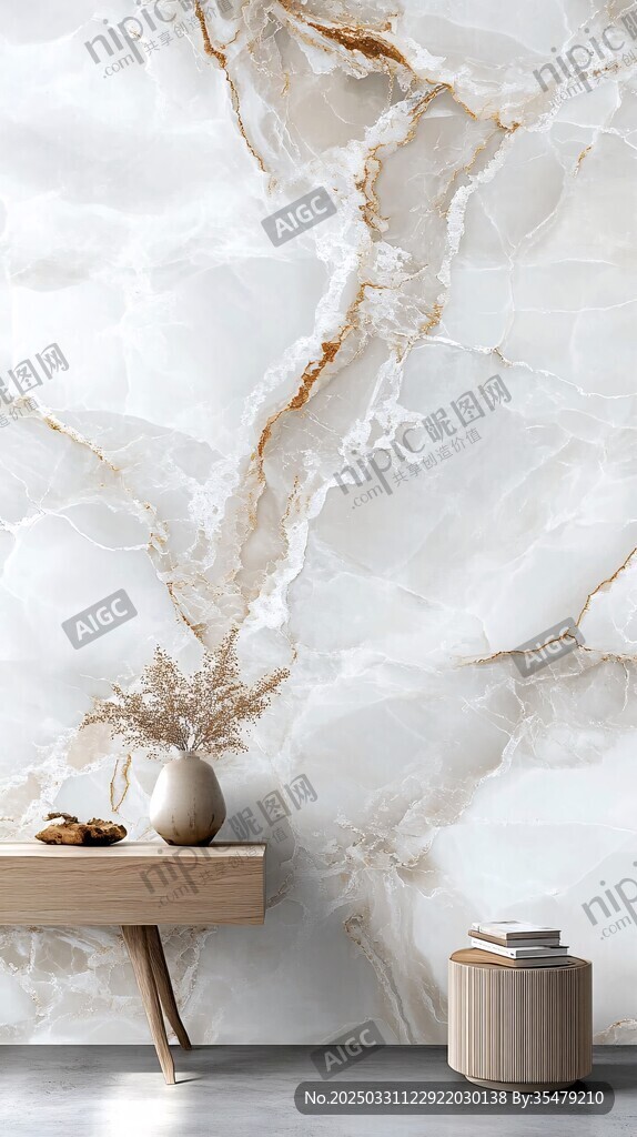 奢華大理石墻面裝飾場景
