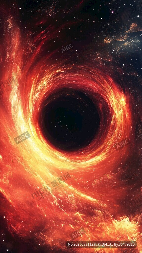 神秘絢麗的宇宙黑洞奇觀