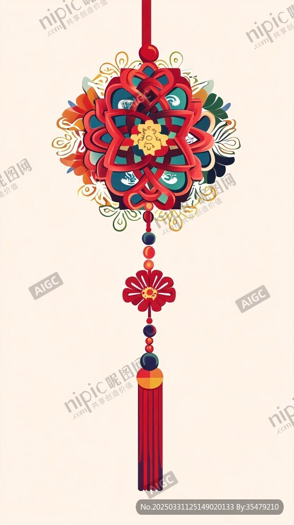 中國(guó)風(fēng)傳統(tǒng)吉祥掛飾