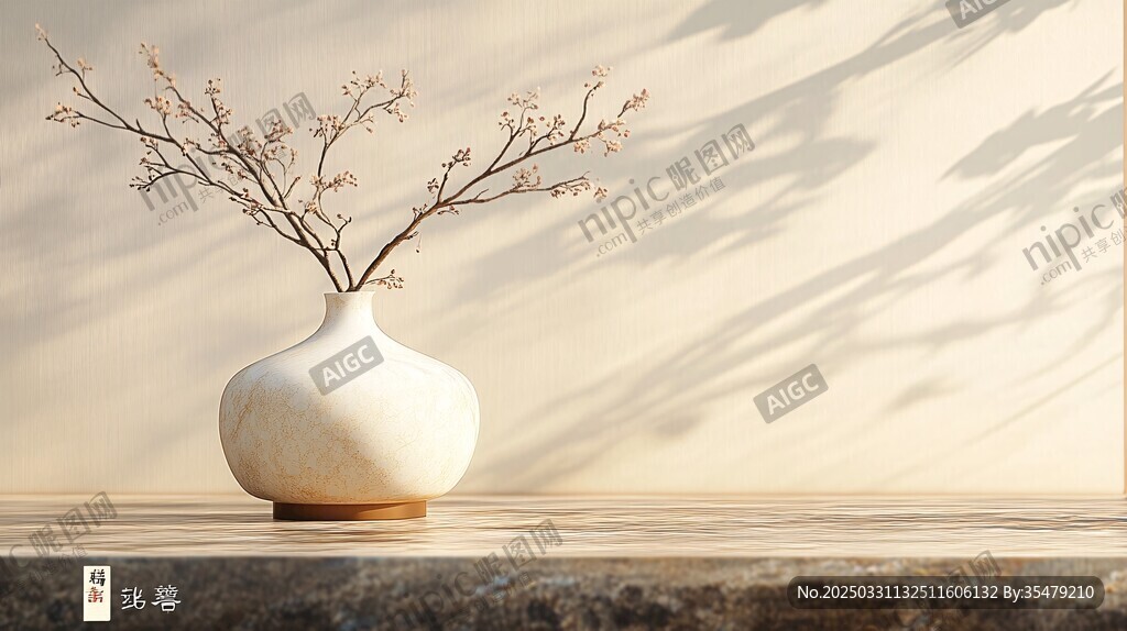 素瓶插花 盡顯靜謐之美
