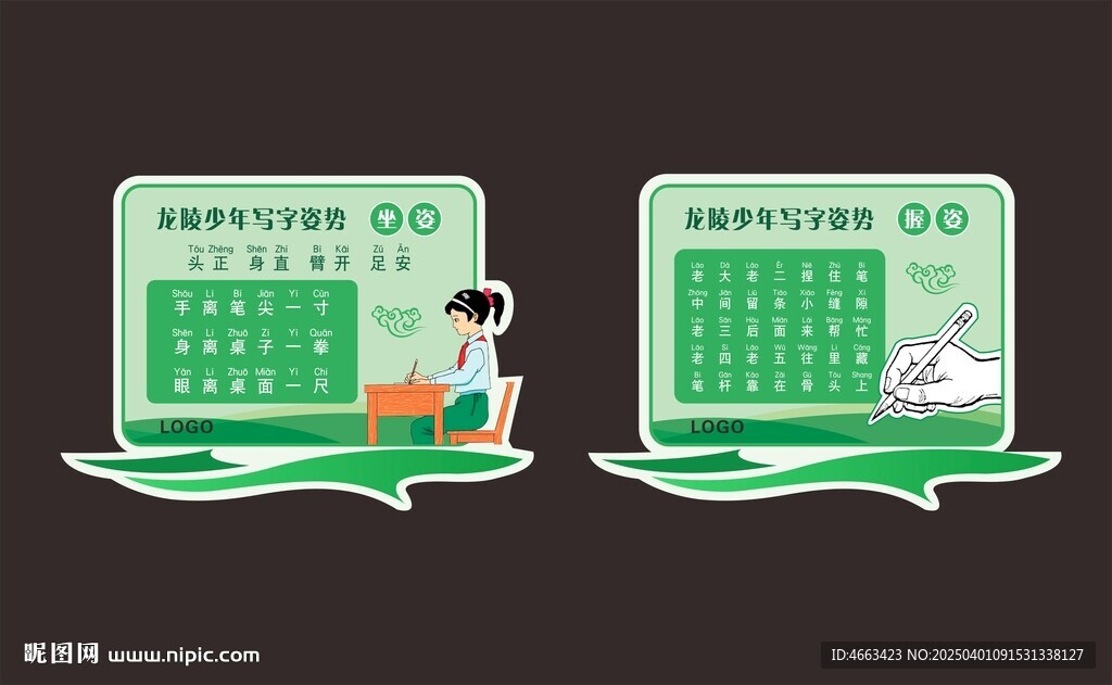正確書寫姿勢