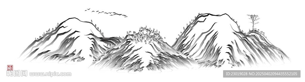 山峰山脈