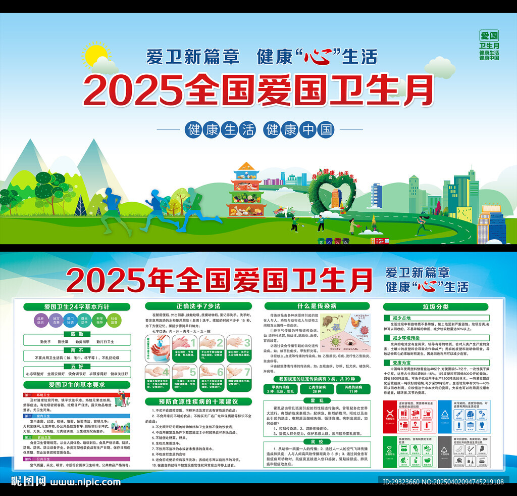 2025年全國愛國衛(wèi)生月