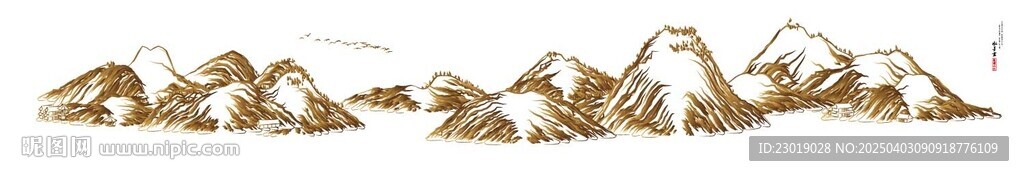 新中式山水畫