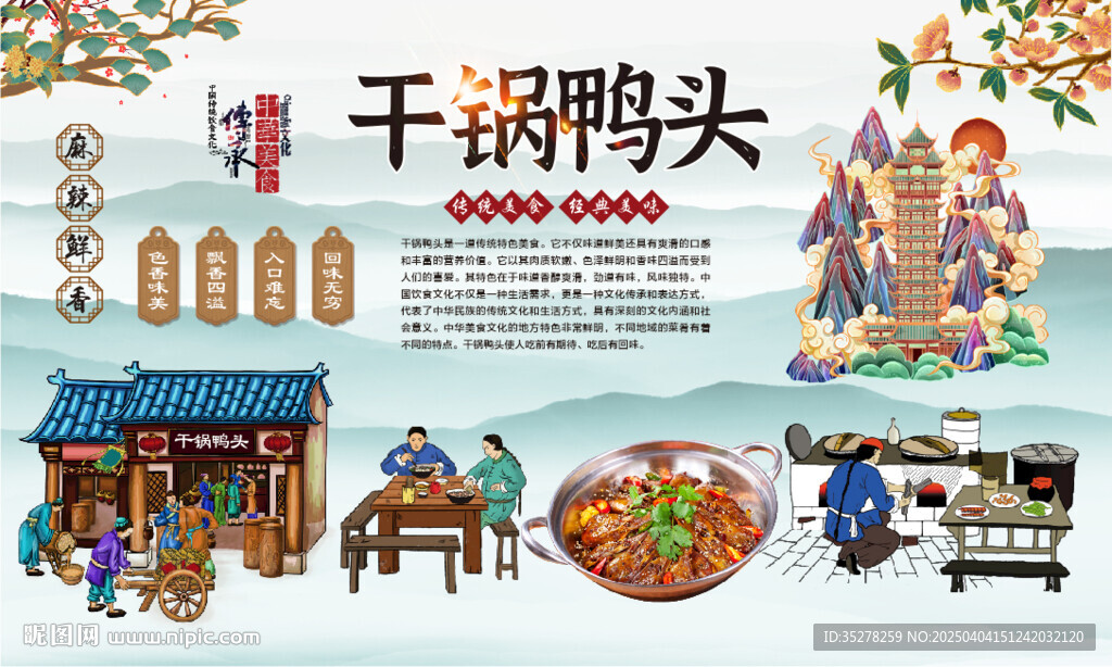 干鍋鴨頭