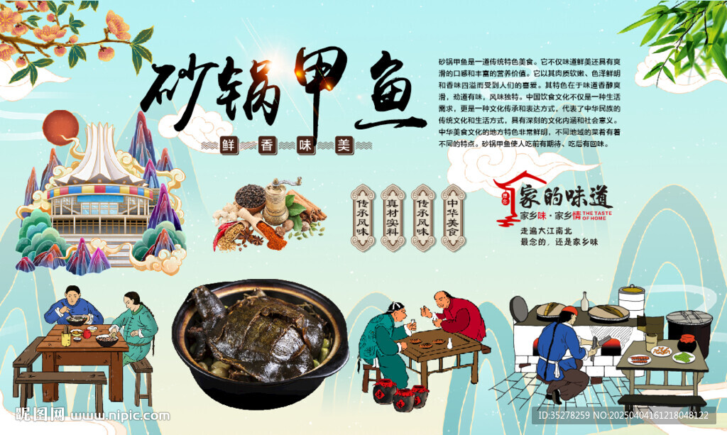 砂鍋甲魚