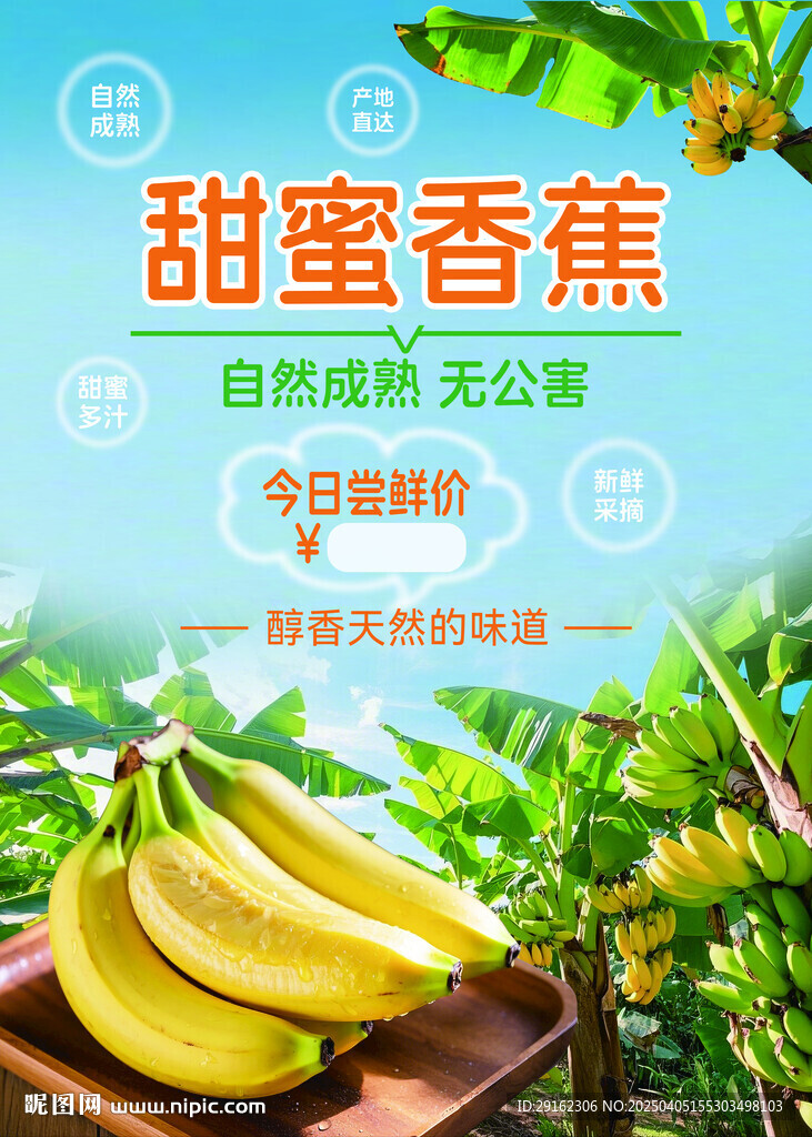 香蕉海報