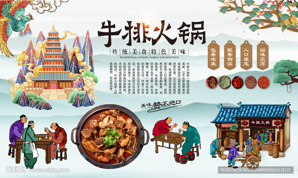 牛排火鍋