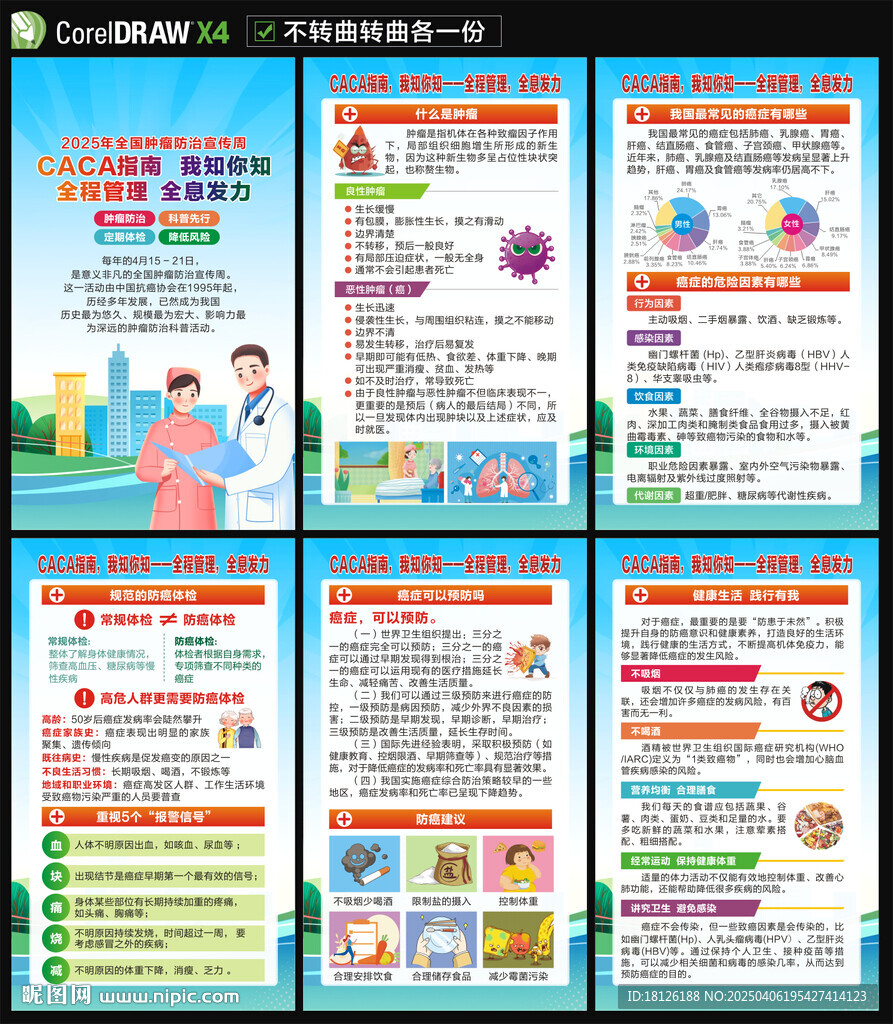 2025全國(guó)腫瘤防治宣傳周海報(bào)