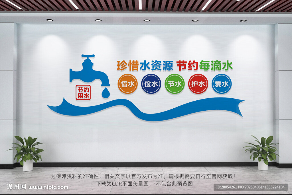 節(jié)約用水文化墻