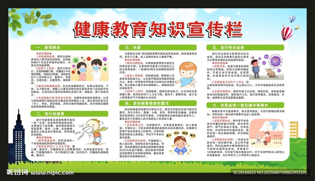 健康教育知識宣傳欄