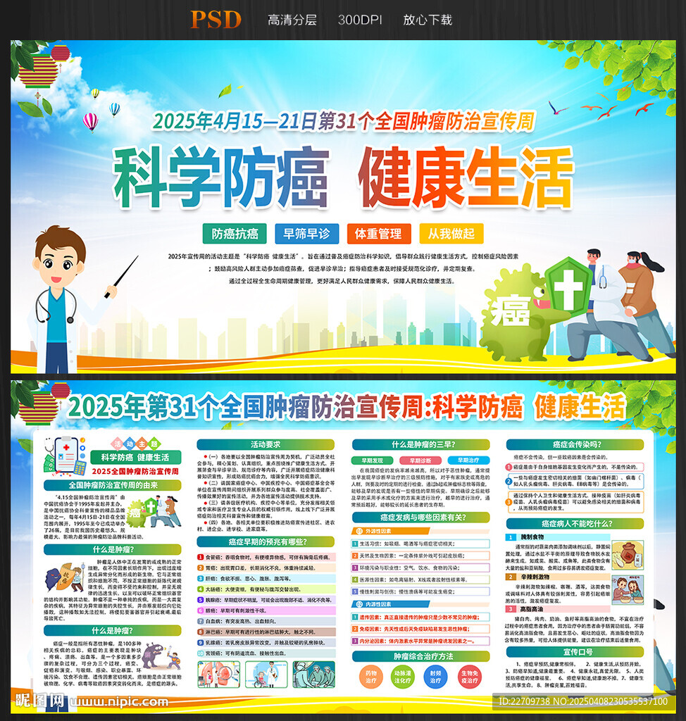 科學防癌 健康生活
