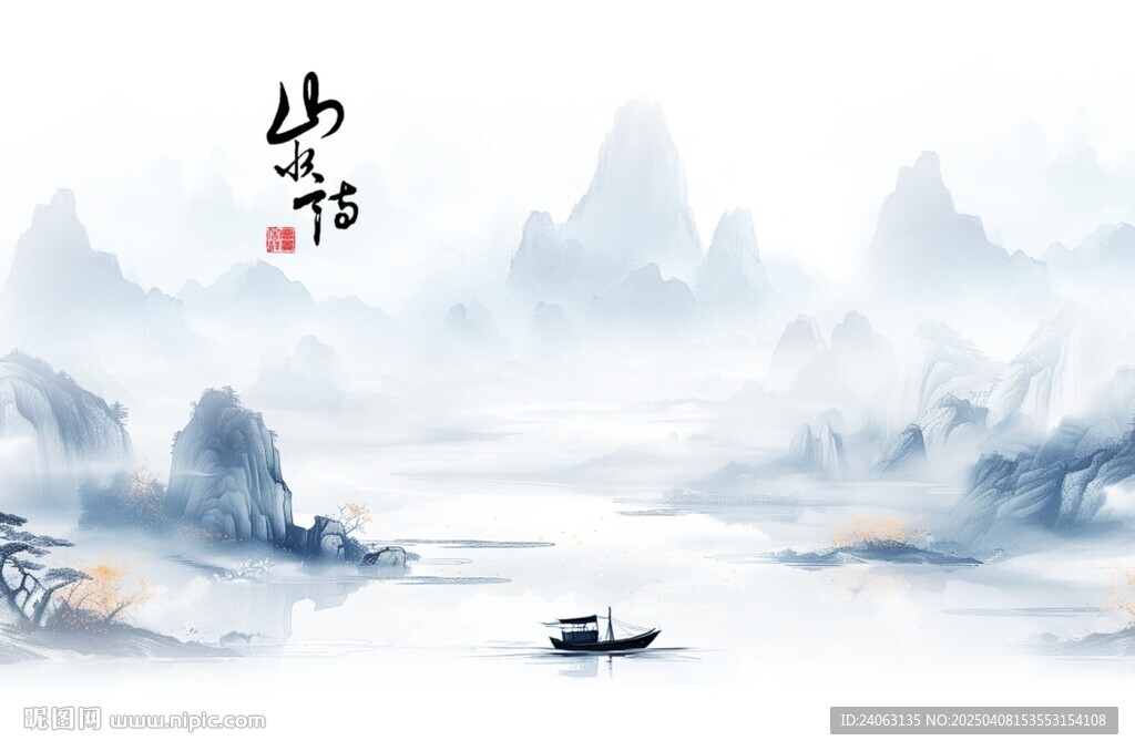中式山水畫