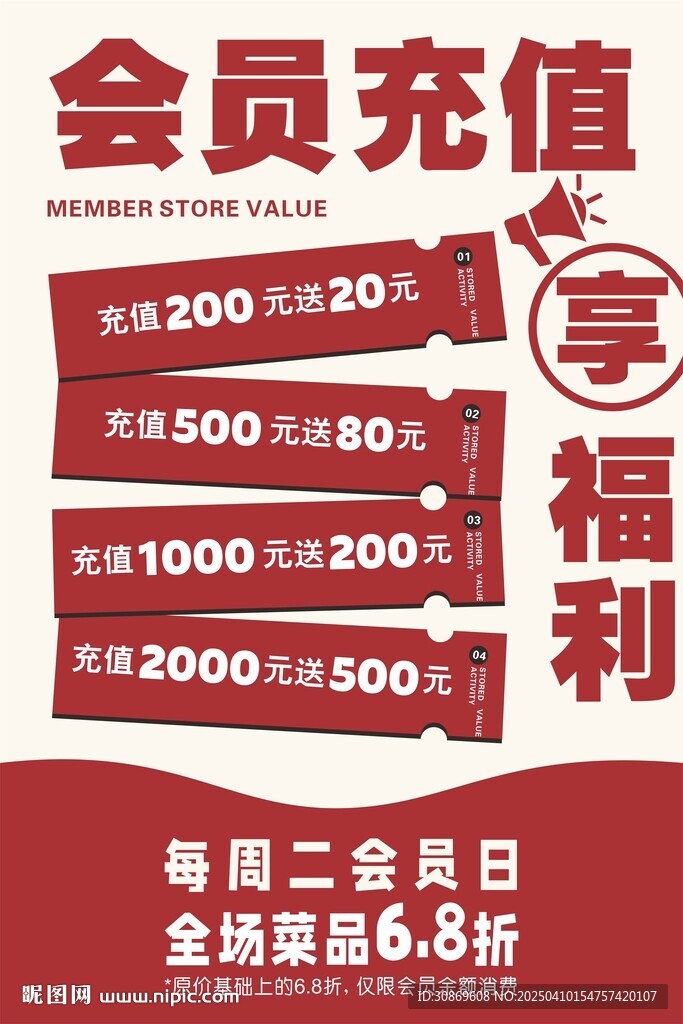 會員充值