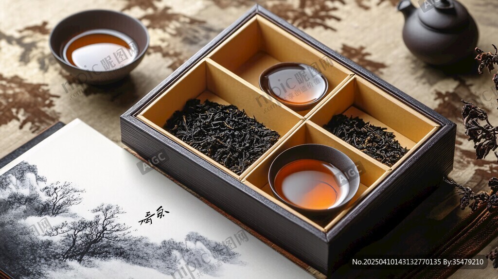 中式茶韻 茶盒與茶具之美