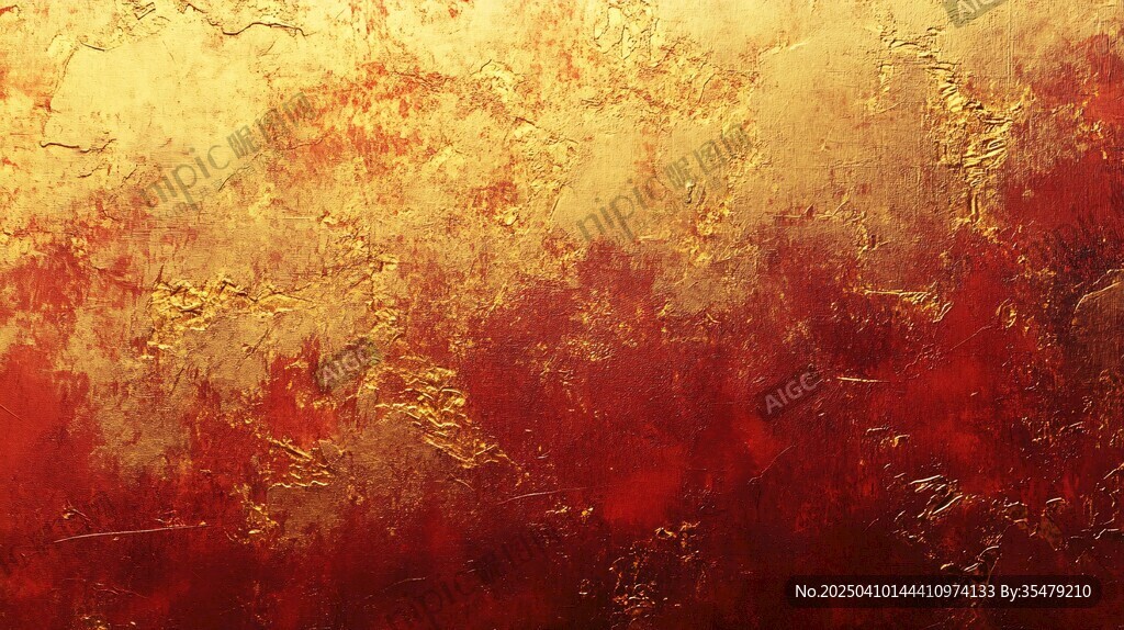 紅金漸變質(zhì)感藝術(shù)背景圖