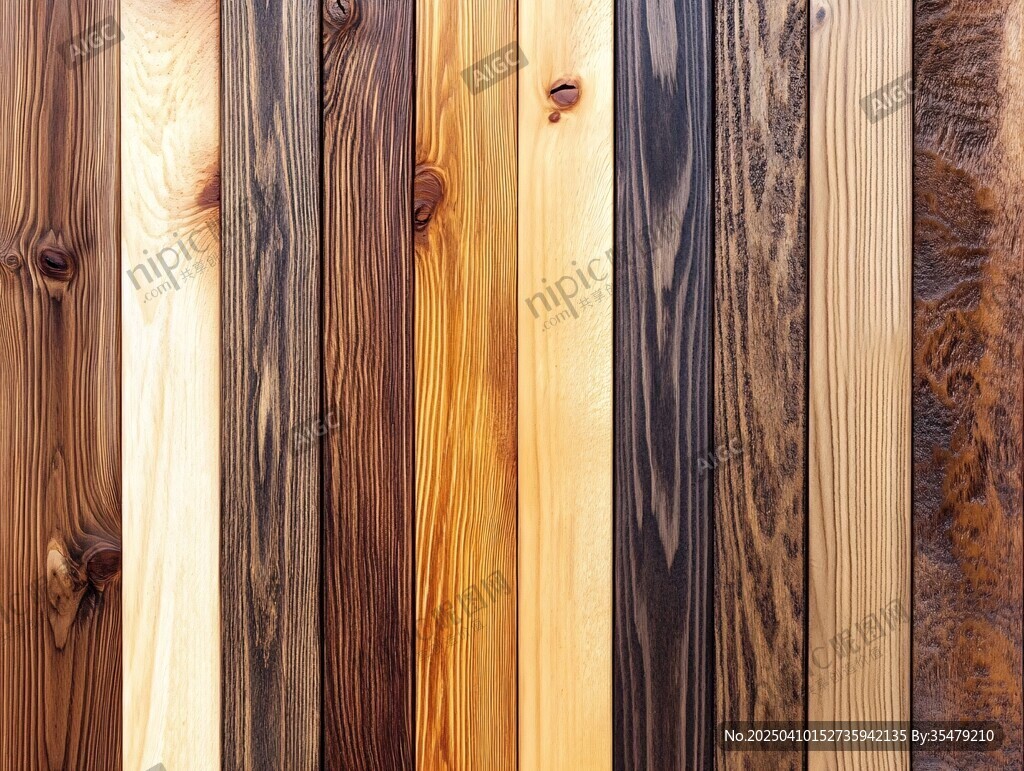 多樣木紋展示板
