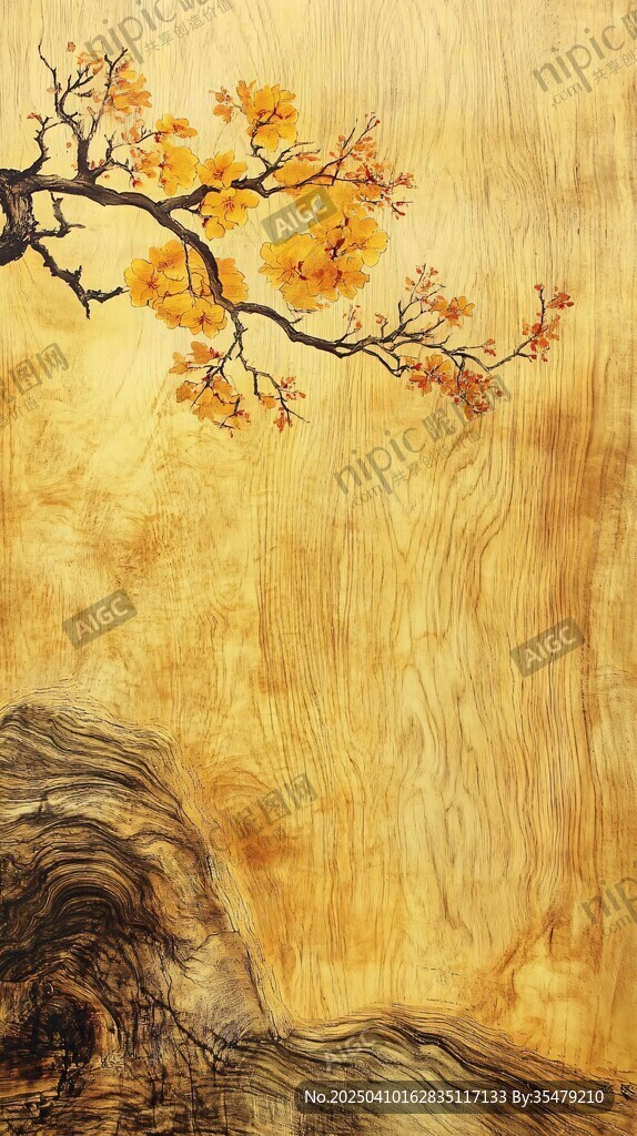 木上秋枝圖